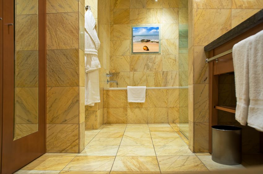 Larger Tiles Tend To Make A Small Room Appear Bigger Larger Tiles Tend To Make A Small Room Appear Bigger