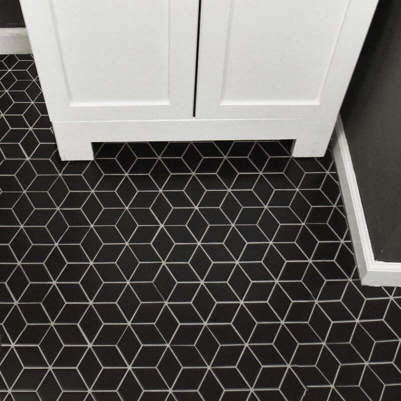 Black Floor Tiles